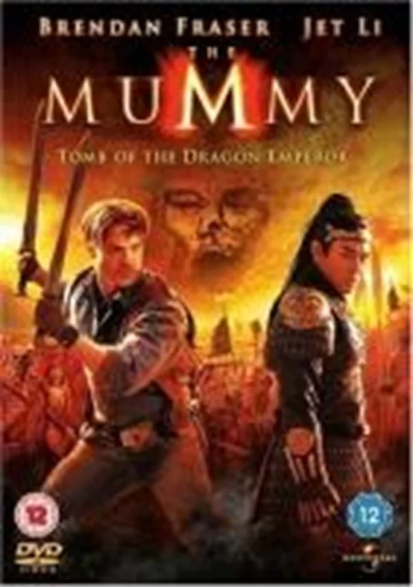 The Mummy: Tomb of the Dragon Emperor Brendan Fraser 2008 DVD Top-quality