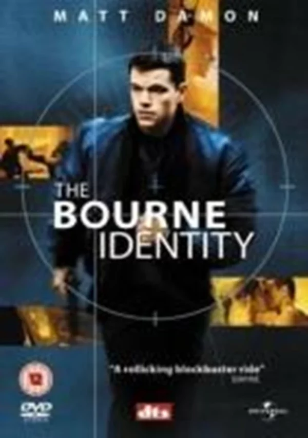 The Bourne Identity Matt Damon 2003 DVD Top-quality Free UK shipping