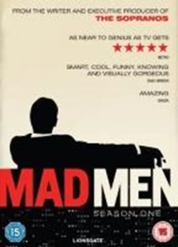 Mad Men - Complete Season 1 Jon Hamm 2008 DVD Top-quality Free UK shipping