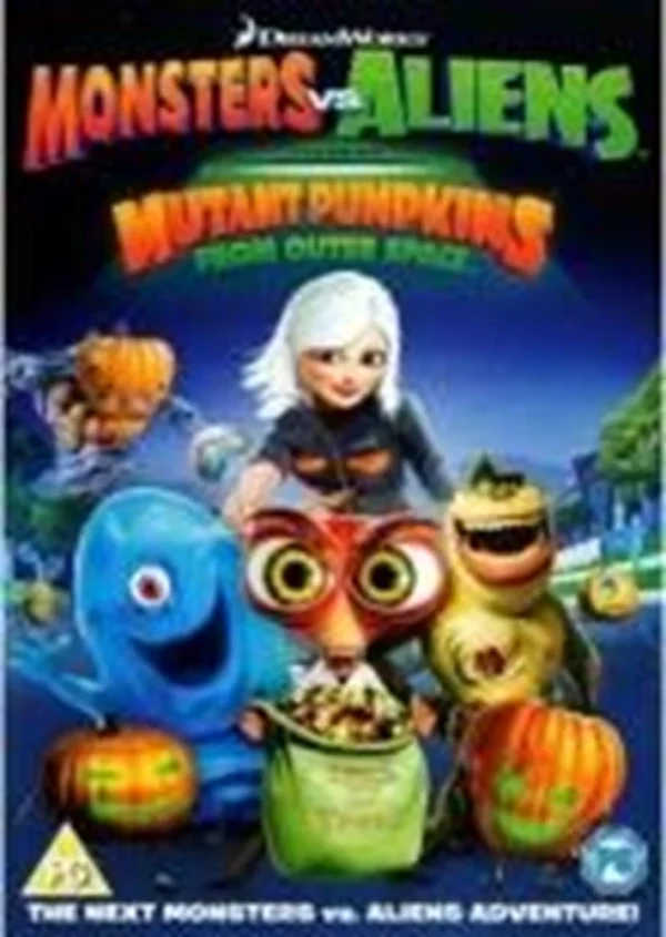 Monsters vs Aliens - Mutant Pumpkins from Outer Space 2009 DVD Top-quality