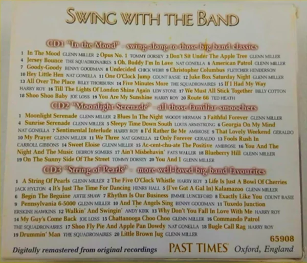 Swing With The Band Various 2005 CD Top-quality Free UK shipping