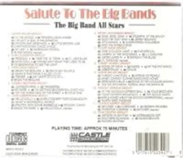 The Big Band All stars Various 1992 CD Top-quality Free UK shipping