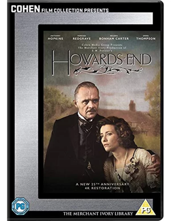 Howard’s End Anthony Hopkins 2017 DVD Top-quality Free UK shipping