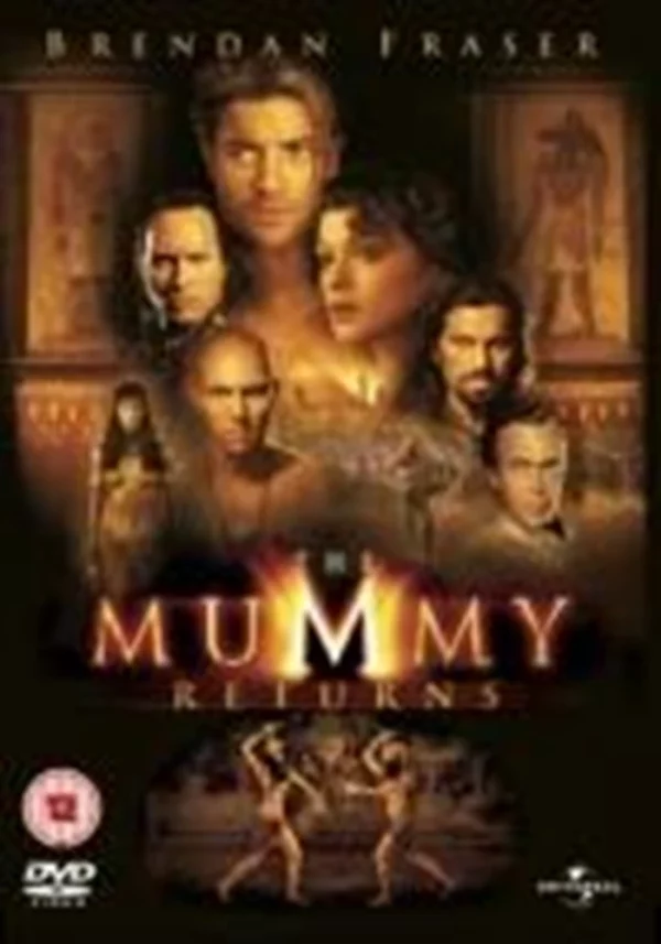 The Mummy Returns Brendan Fraser 2004 DVD Top-quality Free UK shipping