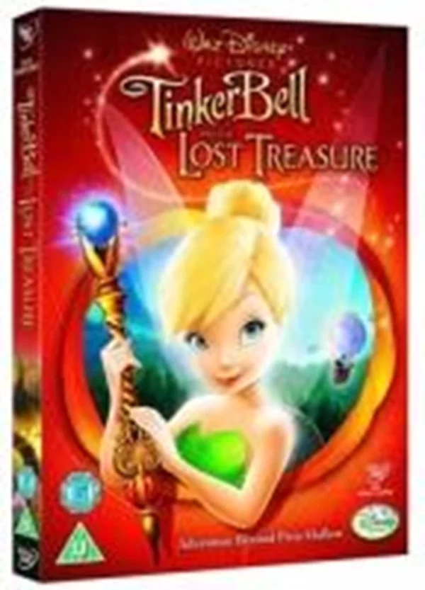 Tinker Bell And The Lost Treasure Mae Whitman 2009 DVD Top-quality