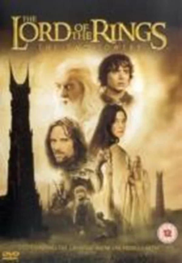 The Lord of the Rings: The Two Towers Christopher Lee 2003 DVD Top-quality