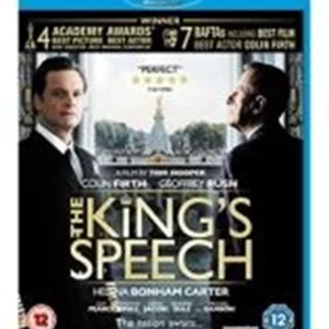 The King's Speech Colin Firth 2011 New Blu-ray Top-quality Free UK shipping