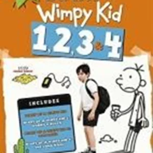 Diary of a Wimpy Kid 1, 2, 3 & 4 Zachary Gordon 2011 DVD Top-quality