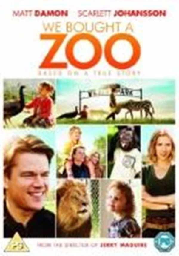 We Bought a Zoo Matt Damon 2012 DVD Top-quality Free UK shipping