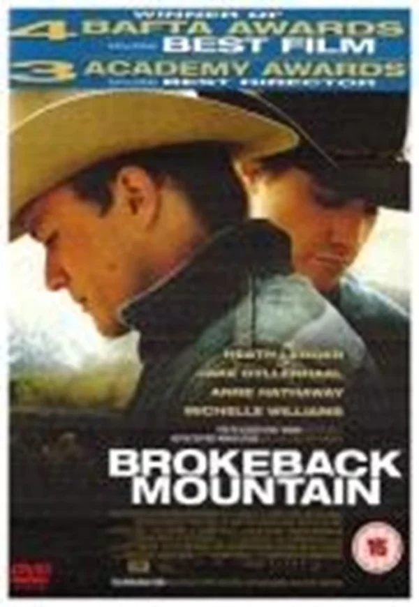 Brokeback Mountain Jake Gyllenhaal 2006 DVD Top-quality Free UK shipping