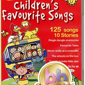 Children's Favourite Songs (6 CD pack) 2014 New DVD Top-quality