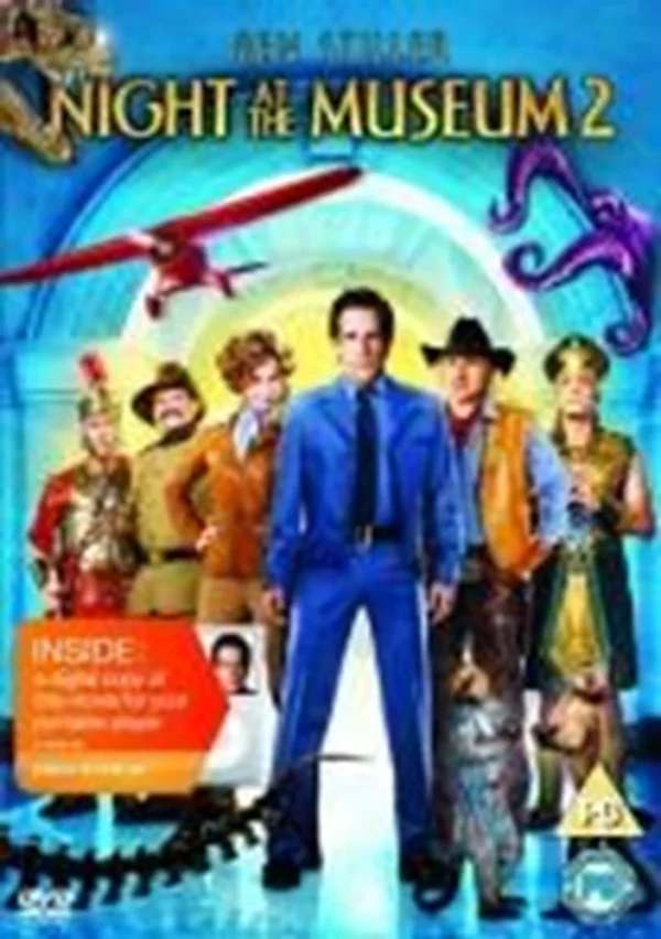 Night At The Museum 2 Ben Stiller 2009 DVD Top-quality Free UK shipping