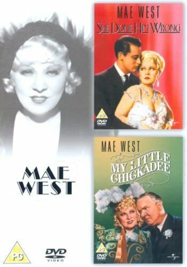 She Done Him Wrong/My Little Chickadee Mae West 2006 DVD Top-quality