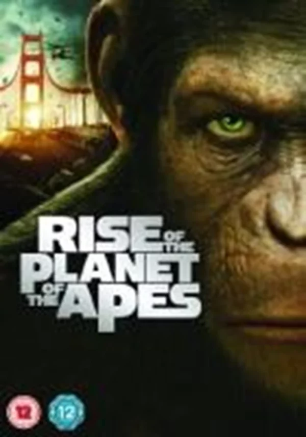 Rise of the Planet of the Apes James Franco 2012 DVD Top-quality