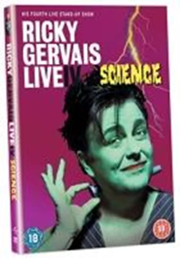 Ricky Gervais Live IV - Science Ricky Gervais 2010 DVD Top-quality