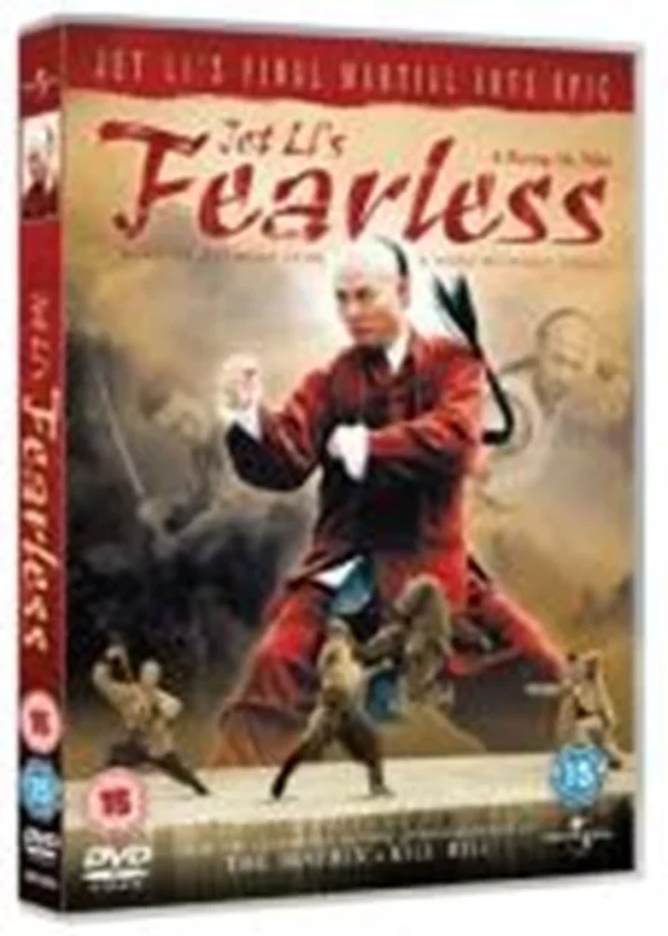 Fearless Jet Li 2006 DVD Top-quality Free UK shipping