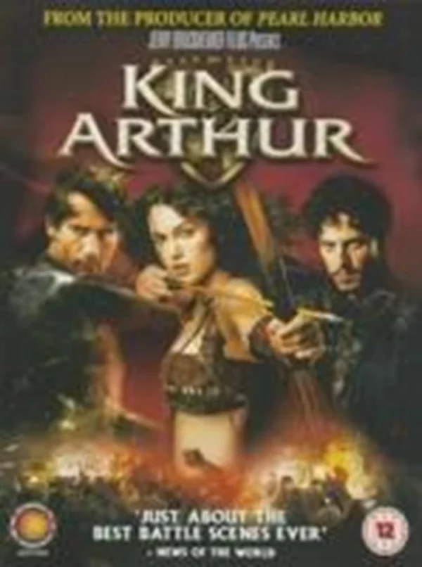 King Arthur Clive Owen 2004 DVD Top-quality Free UK shipping