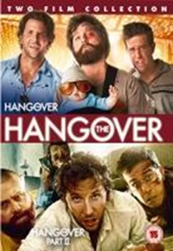 The Hangover - Parts I and II Bradley Cooper 2011 DVD Top-quality