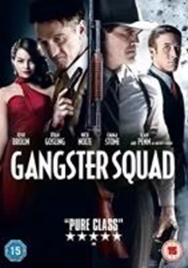 Gangster Squad Josh Brolin 2013 DVD Top-quality Free UK shipping