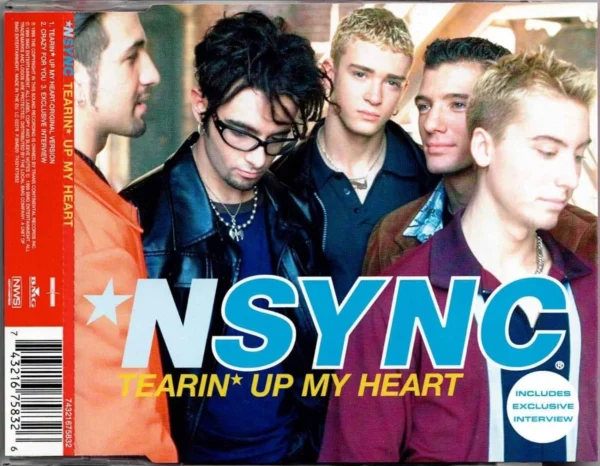 Tearin' Up My Heart NSYNC 1999 CD Top-quality Free UK shipping