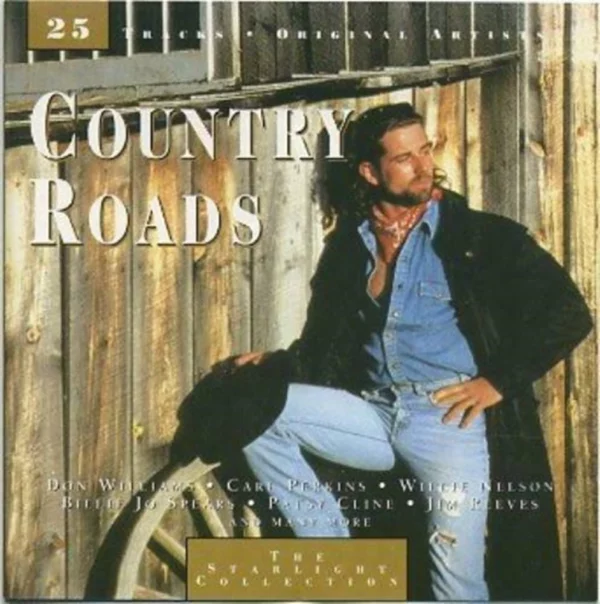 Country Roads 25 tracks. Original Artist Billie Jo Spears ` CD Top-quality