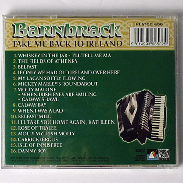 Take Me Back To Ireland Barnbrack 2008 CD Top-quality Free UK shipping