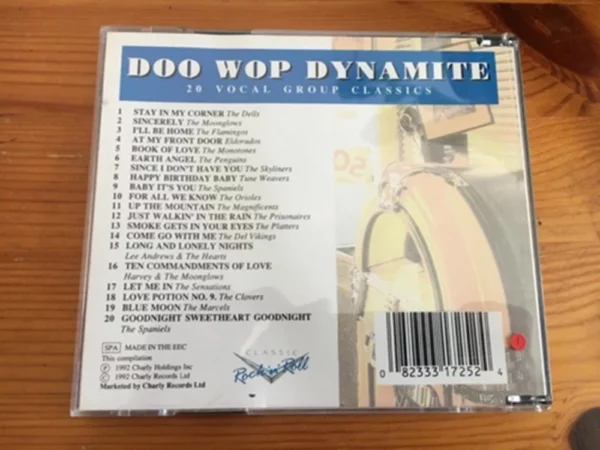 Doo Wop Dynamite Various Artists 1992 CD Top-quality Free UK shipping