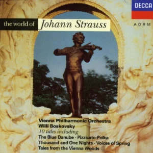 Strauss: World of Johann Straus Willi Boskovsky 2003 CD Top-quality