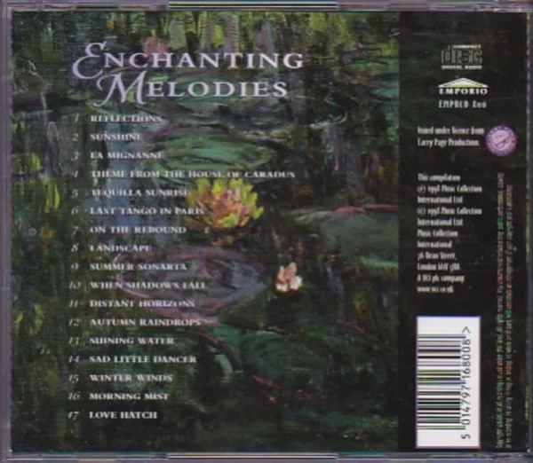 Enchanting Melodies Various 1998 CD Top-quality Free UK shipping