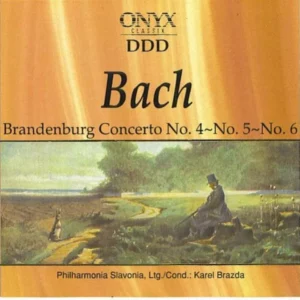 Bach: Brandenburg Concerto No. 4 - No. 5 - No. 6 J. S. Bach 1990 CD Top-quality