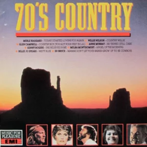 70's Country Various CD Top-quality Free UK shipping