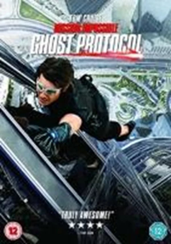 Mission Impossible: Ghost Protocol Tom Cruise 2013 DVD Top-quality