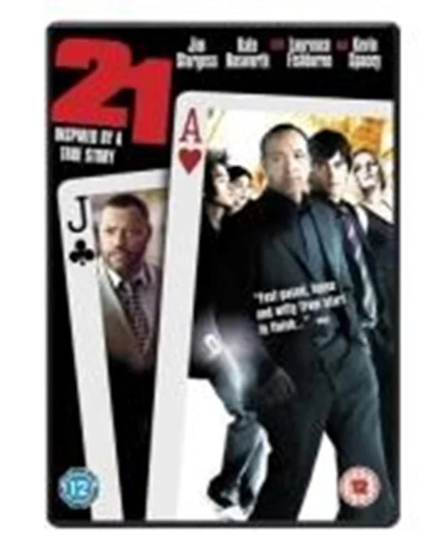 21 Kevin Spacey 2008 DVD Top-quality Free UK shipping