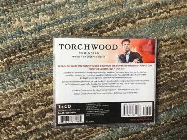 Torchwood: Red Skies Lidster Joseph 2012 CD Top-quality Free UK shipping