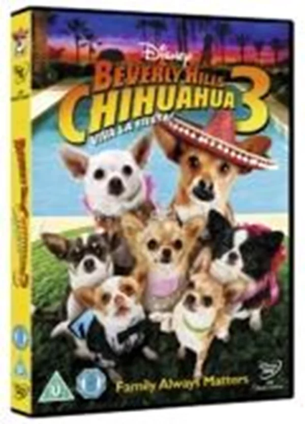 Beverly Hills Chihuahua 3 Sebastian Roche 2012 DVD Top-quality Free UK shipping