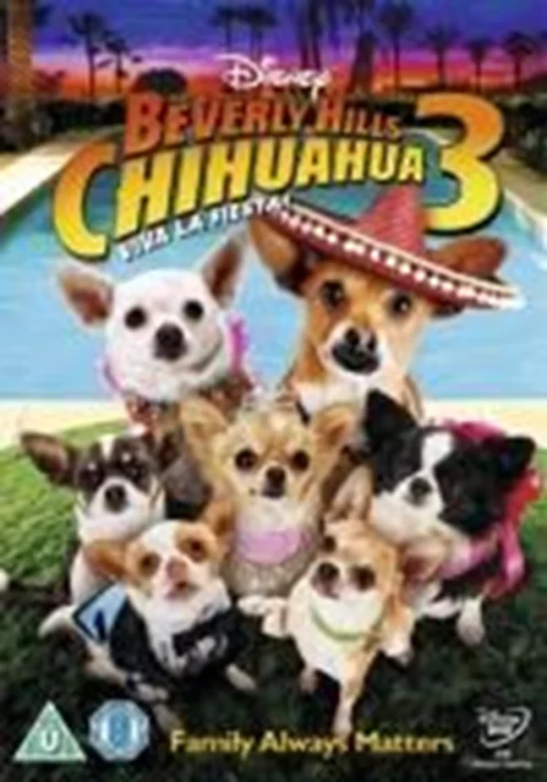 Beverly Hills Chihuahua 3 Sebastian Roche 2012 DVD Top-quality Free UK shipping