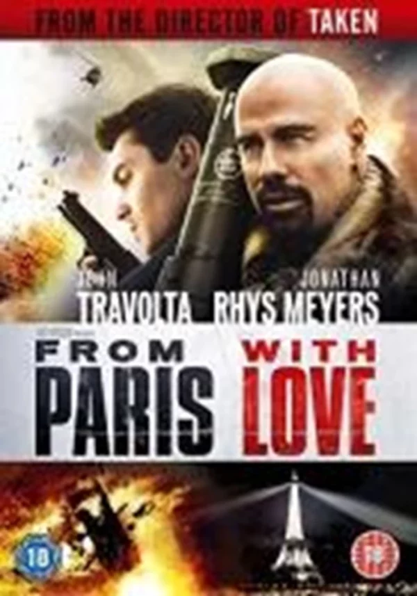 From Paris With Love John Travolta 2010 DVD Top-quality Free UK shipping