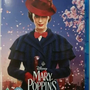 Mary Poppins Returns Emily Blunt 2019 Blu-ray Top-quality Free UK shipping