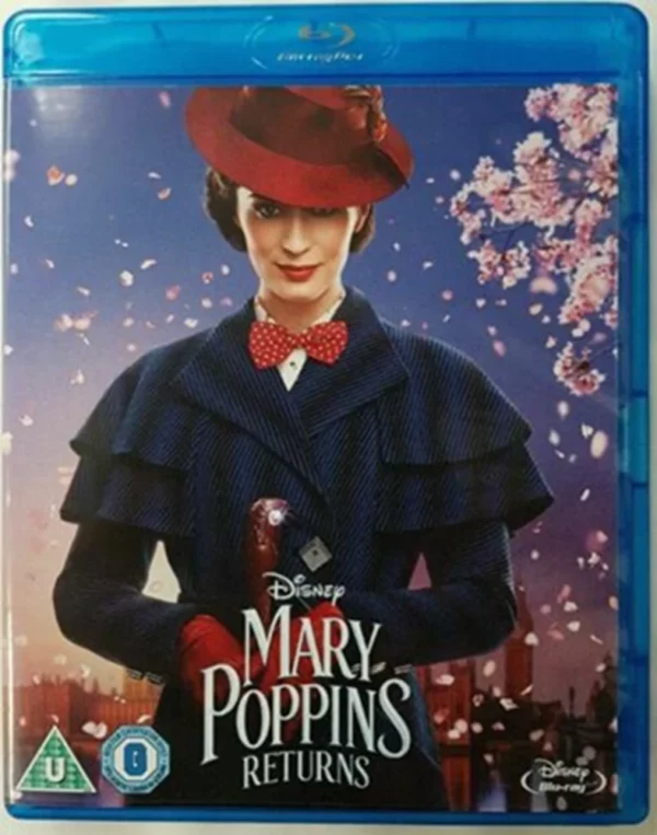 Mary Poppins Returns Emily Blunt 2019 Blu-ray Top-quality Free UK shipping