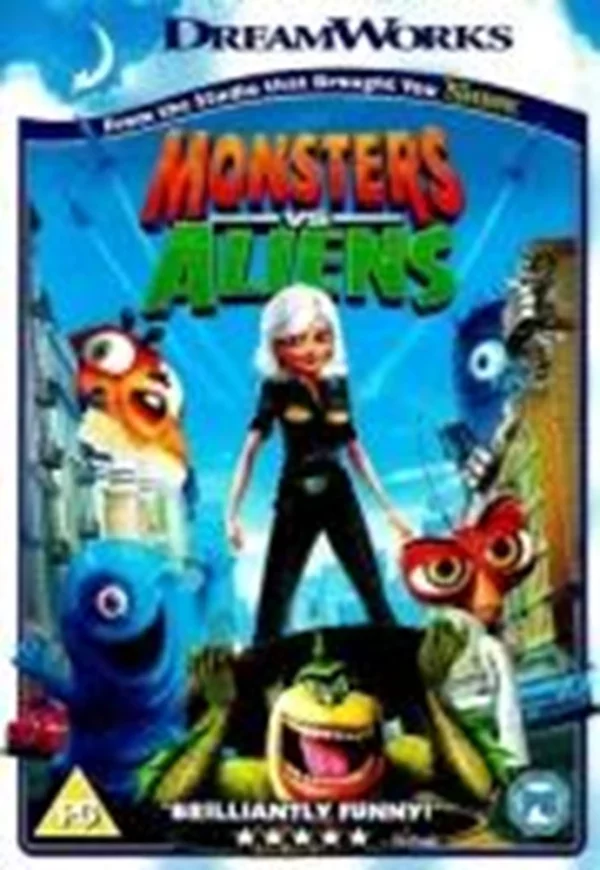 Monsters vs Aliens Reese Witherspoon 2009 DVD Top-quality Free UK shipping