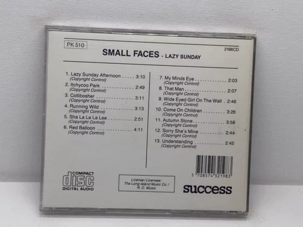 Lazy Sunday Small Faces CD Top-quality Free UK shipping