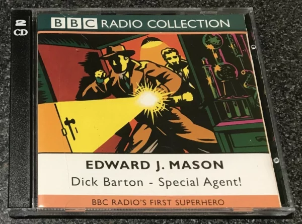 BBC Radio's First Superhero Edward J. Mason 2001 CD Top-quality