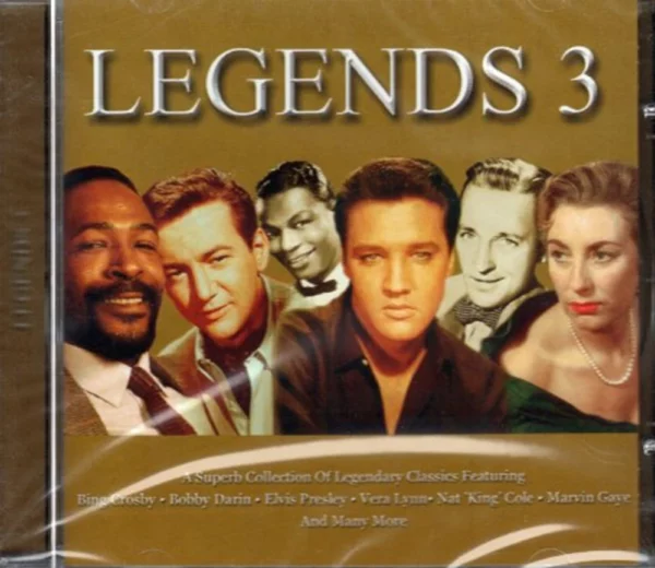 Legends 3 Various Artists 2008 CD Top-quality Free UK shipping