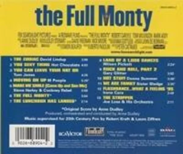 The Full Monty Various Artists 2001 CD Top-quality Free UK shipping