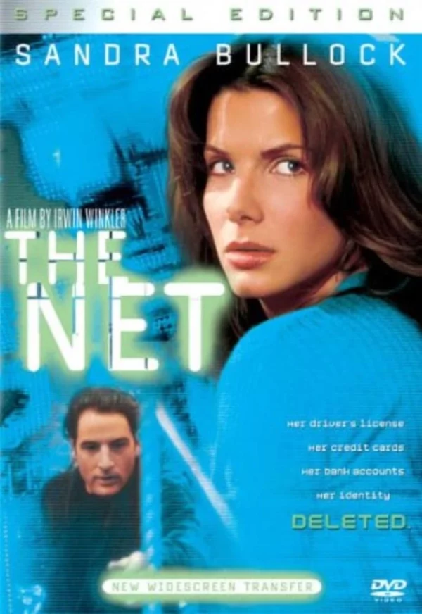 The Net Sandra Bullock, Jeremy Northam, Dennis Miller Special Edition 2002 DVD