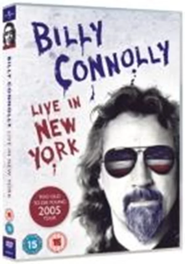 Billy Connolly: Live in New York Billy Connolly 2005 DVD Top-quality