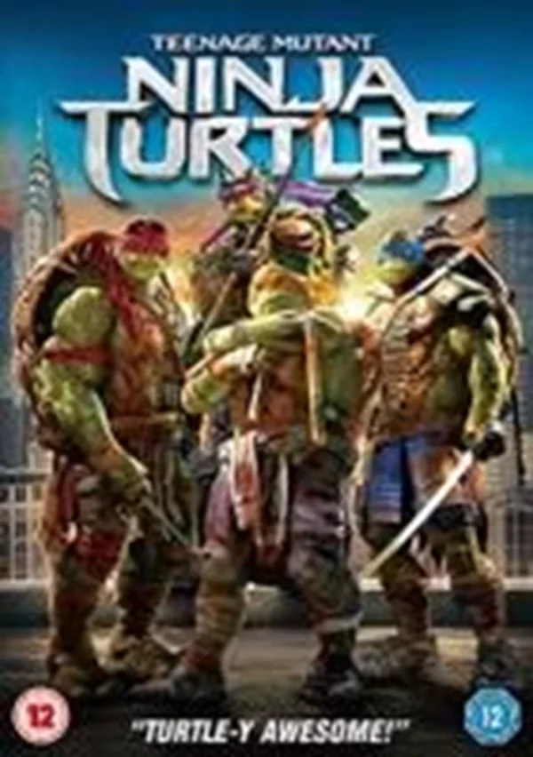 Teenage Mutant Ninja Turtles John Mills 2015 DVD Top-quality Free UK shipping