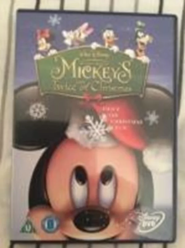 Mickey's Twice Upon A Christmas Mickey Mouse 2004 DVD Top-quality