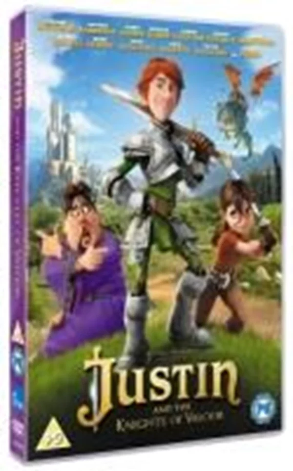 Justin and the Knights of Valour Freddie Highmore 2014 DVD Top-quality