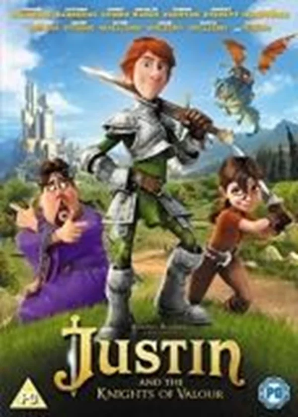 Justin and the Knights of Valour Freddie Highmore 2014 DVD Top-quality